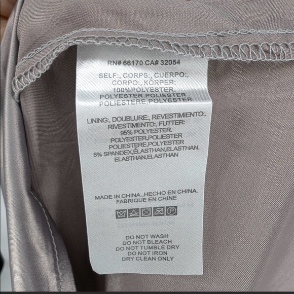 Anthropologie BHLDN Capulet Gown Dress Grey Dusty Lavender Formal Bridal NWT - Picture 8 of 8